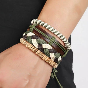 Hand-woven Hemp Rope Bracelet