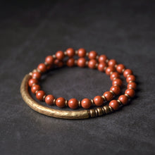 Load image into Gallery viewer, Red Jasper Beads Multi-layer Retro Ethnic Bracelet
