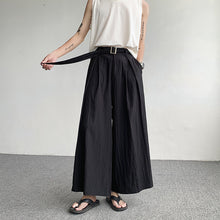 Load image into Gallery viewer, Summer Thin Belt Wide Leg Pants
