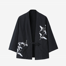 Load image into Gallery viewer, Retro Crane Embroidery Cardigan
