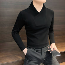 Load image into Gallery viewer, V-neck Slim Fit Bottoming Shirt
