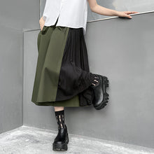 Load image into Gallery viewer, Paneled Wide Leg Straight Leg Pants
