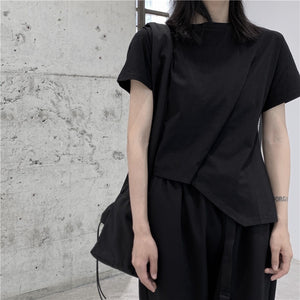 Irregular Waist Top Shirt