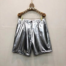 Load image into Gallery viewer, Reflective Costumes PU Leather Shorts
