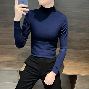 Half Turtleneck Warm Bottoming Shirt