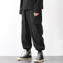 Load image into Gallery viewer, Drawstring Cuffs Plus Fleece Loose Casual Cotton Pants
