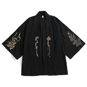 Dragon Embroidered Hanfu Cardigan