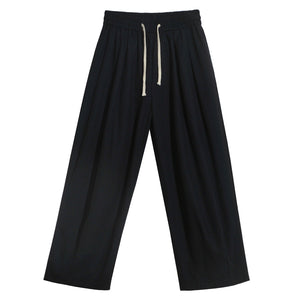 Elastic Waist Casual Loose Trousers