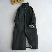 Load image into Gallery viewer, Retro Thickened Mid-Length Cotton Jacket
