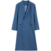 Load image into Gallery viewer, Retro British Style Mid Length Coat
