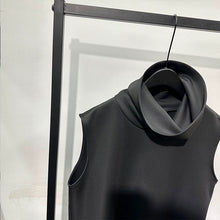 Load image into Gallery viewer, High Collar Loose Vest
