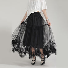 Load image into Gallery viewer, Multi-layered Mesh High Waist Skirt
