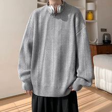 Load image into Gallery viewer, Crew Neck Knitted Sweater
