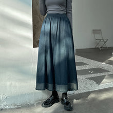 Load image into Gallery viewer, Patchwork Raw Edge Wide Leg Pants
