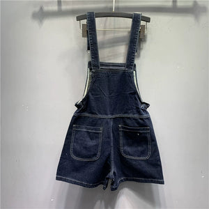 Denim Overalls Jumpsuit