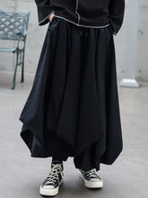 Load image into Gallery viewer, Loose Irregular Cropped Pants Hakama
