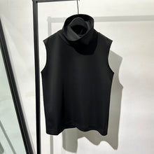 Load image into Gallery viewer, High Collar Loose Vest
