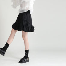 Load image into Gallery viewer, High-waisted A-line Bud Skirt
