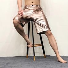 Load image into Gallery viewer, Reflective Costumes PU Leather Shorts
