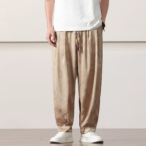 Loose Bloomers Straight Casual Trousers