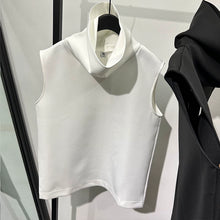 Load image into Gallery viewer, High Collar Loose Vest
