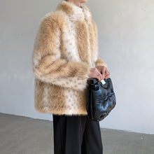 Load image into Gallery viewer, Winter Short Faux Plush Coat
