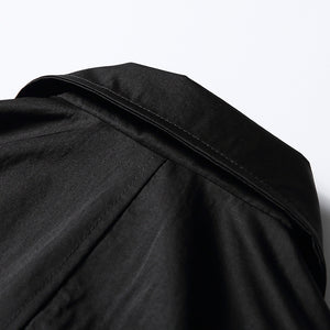 Lapel Single-side Button Windbreaker