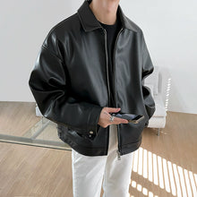 Load image into Gallery viewer, Leather PU Casual Jacket
