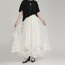 Load image into Gallery viewer, Multi-layered Mesh High Waist Skirt
