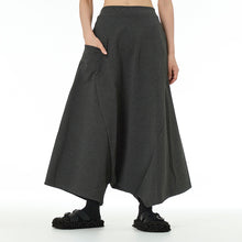 Load image into Gallery viewer, Casual Loose Ninth Wide Leg Pants
