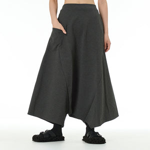 Casual Loose Ninth Wide Leg Pants