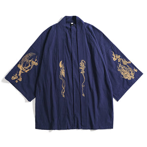 Dragon Embroidered Hanfu Cardigan