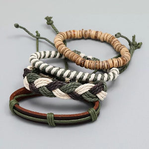 Hand-woven Hemp Rope Bracelet