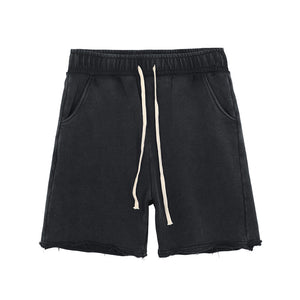 Raw Edge Loose Casual Shorts