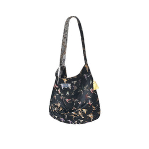 Jacquard Double-sided Underarm Bag