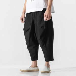 Retro Loose Big Pocket Oversized Pants