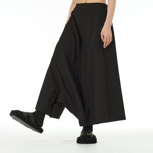 Casual Loose Ninth Wide Leg Pants