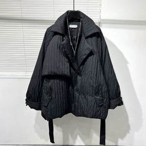 Retro Fake Two Piece Lapel Jacket