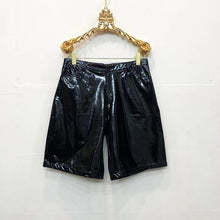 Load image into Gallery viewer, Reflective Costumes PU Leather Shorts
