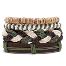 Load image into Gallery viewer, Hand-woven Hemp Rope Bracelet
