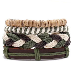 Hand-woven Hemp Rope Bracelet