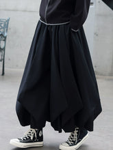 Load image into Gallery viewer, Loose Irregular Cropped Pants Hakama
