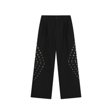 Load image into Gallery viewer, Rivet Design Wide-leg Casual Pants
