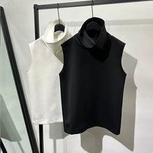 Load image into Gallery viewer, High Collar Loose Vest
