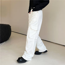 Load image into Gallery viewer, Multi-pocket Straight Pants
