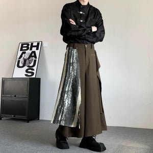 Irregular Patchwork Trousers