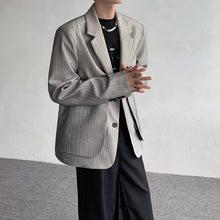 Load image into Gallery viewer, Fake Two-piece Shoulder-padded Suit Jacket
