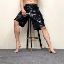 Load image into Gallery viewer, Reflective Costumes PU Leather Shorts
