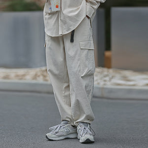 Japanese Loose Wide-leg Multi-pocket Pants