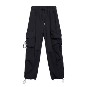 Casual High Waisted Loose Wide Leg Pants